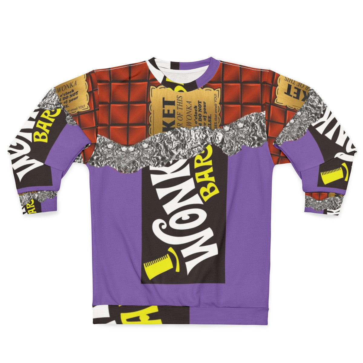 Wonka's Golden Ticket Chocolate Factory Sweatshirt