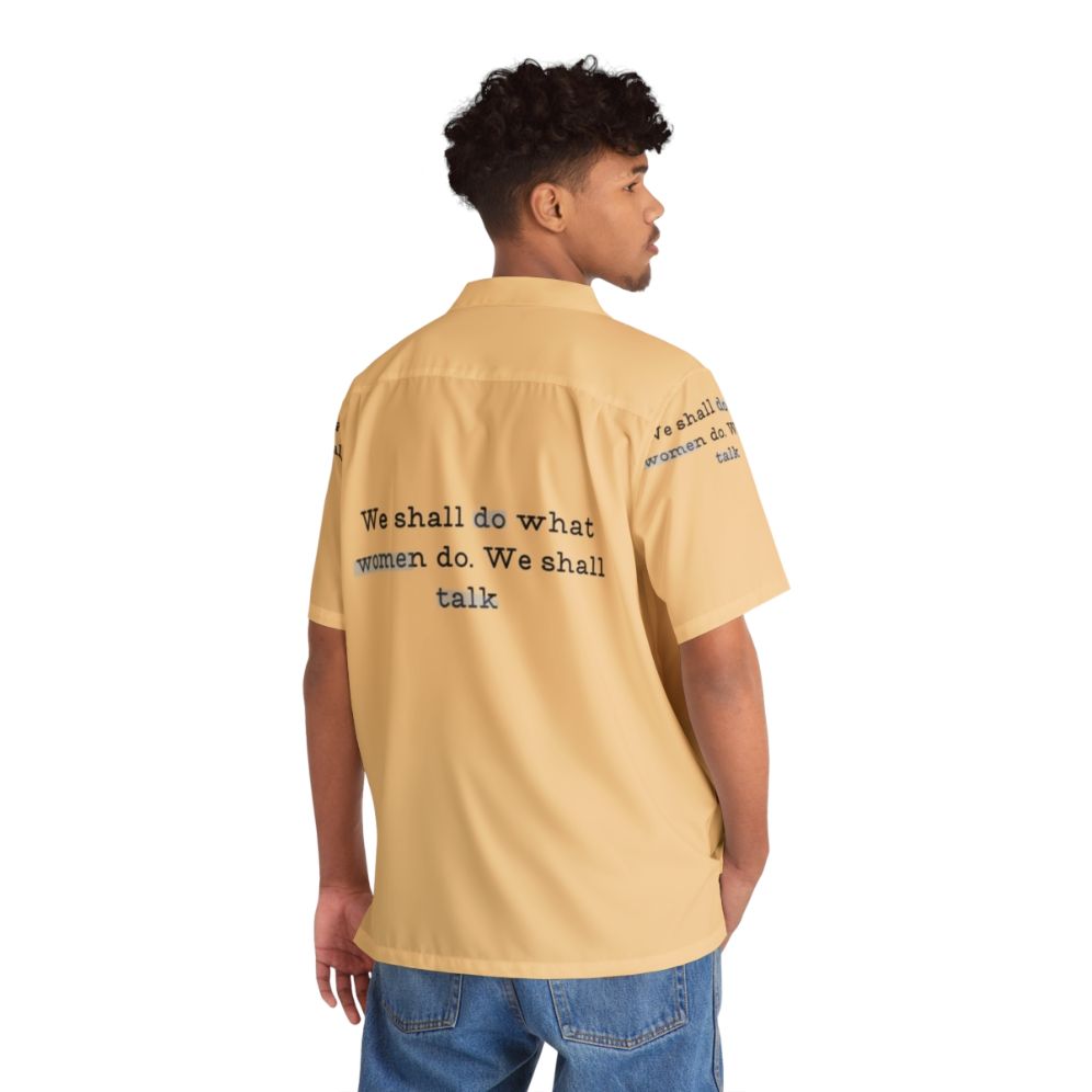 Violet Bridgerton inspired Hawaiian shirt with Bridgerton quote - People Back