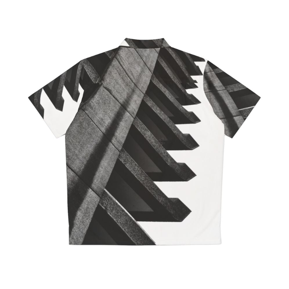 Barbican Hawaiian Shirt featuring concrete and brutalist architecture - Back