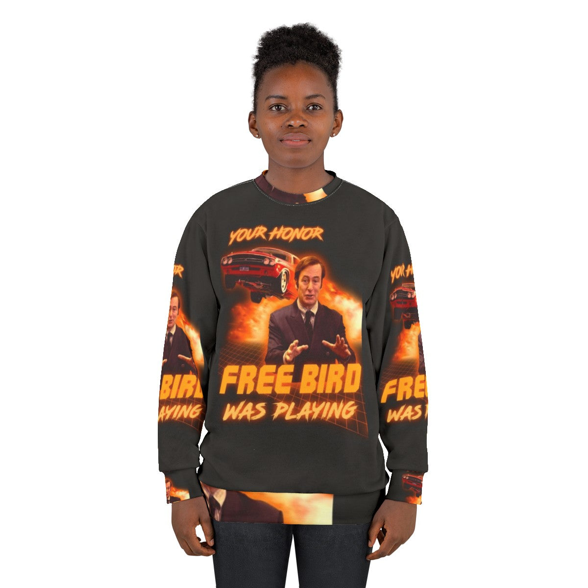 Free Bird Graphic Sweatshirt - women