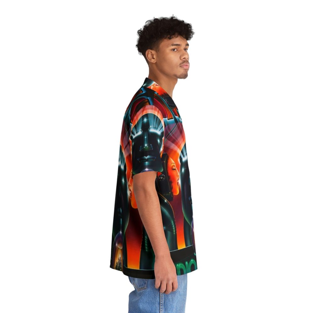 Audio Visions Hawaiian Shirt featuring the Kansas band logo - People Pight