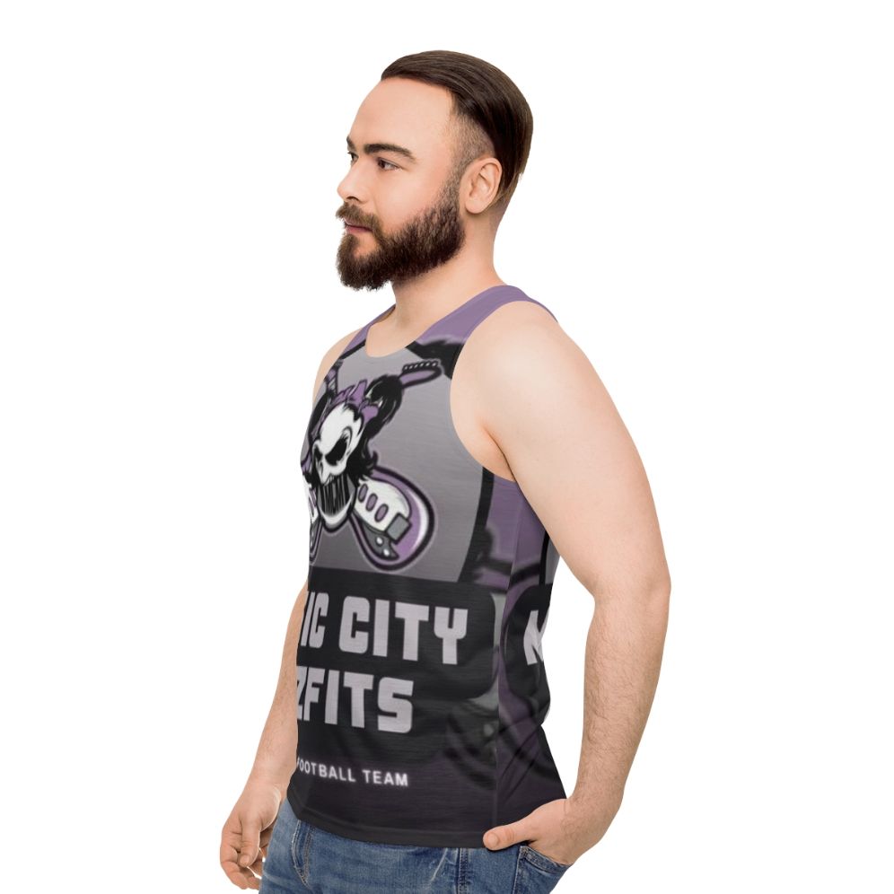 Music City Alternative Logo Unisex Tank Top - men side