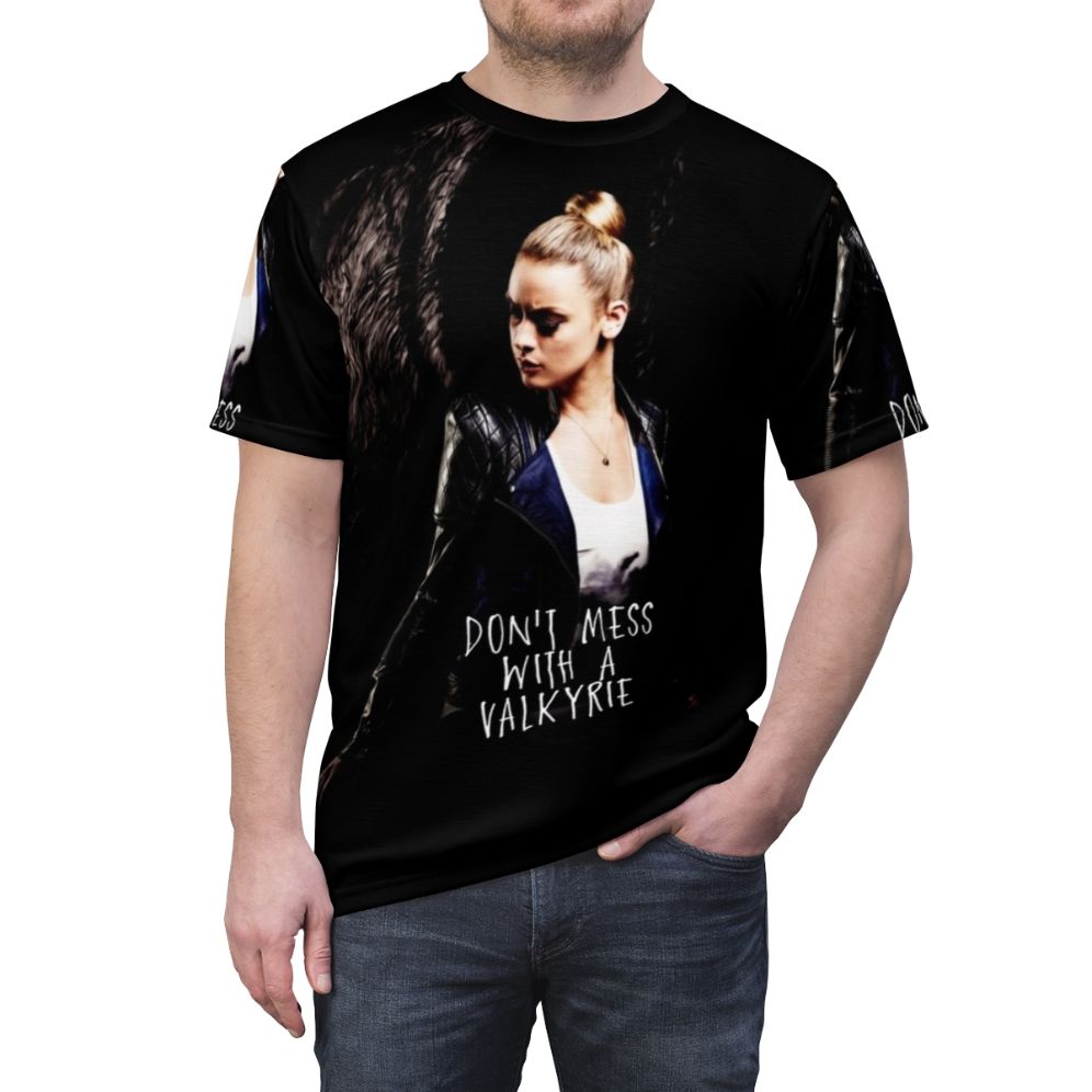 Tamsin Valkyrie inspired all-over-print t-shirt for Lost Girl fans - men front