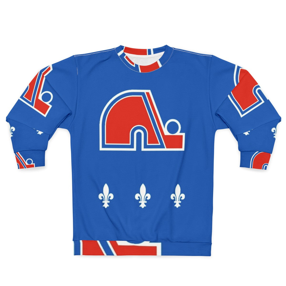 Vintage Quebec Nordiques Retro Hockey Sweatshirt