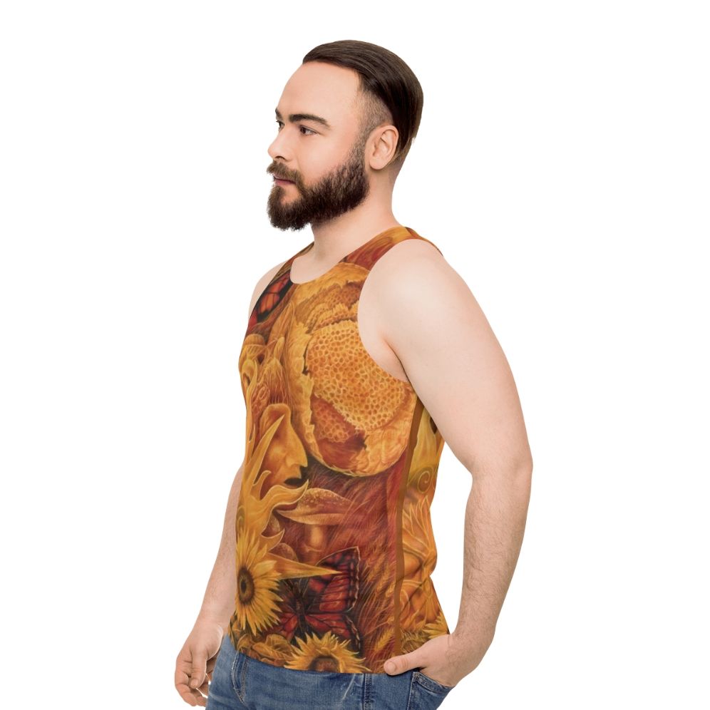 Tiamat Wild Honey Unisex Metal Band Tank Top - men side