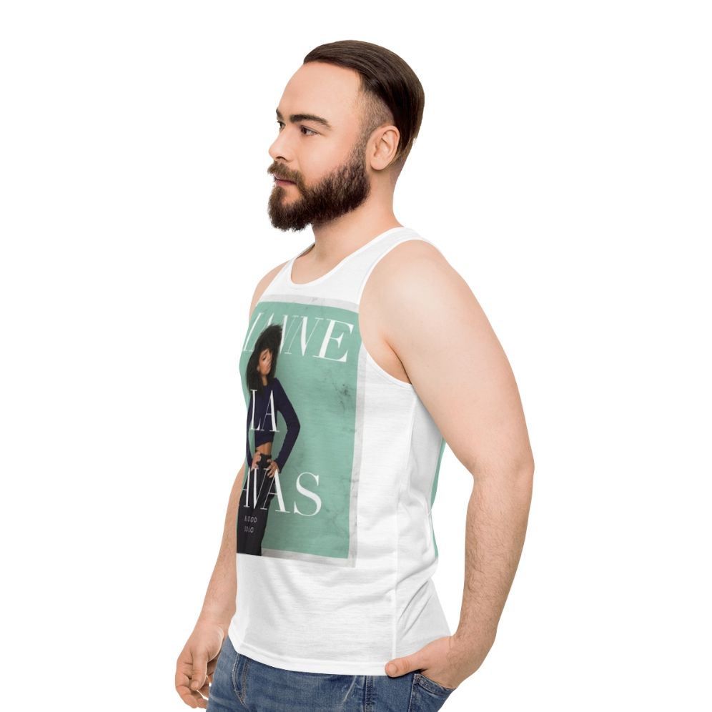 Lianne La Havas Unisex Tank Top - men side