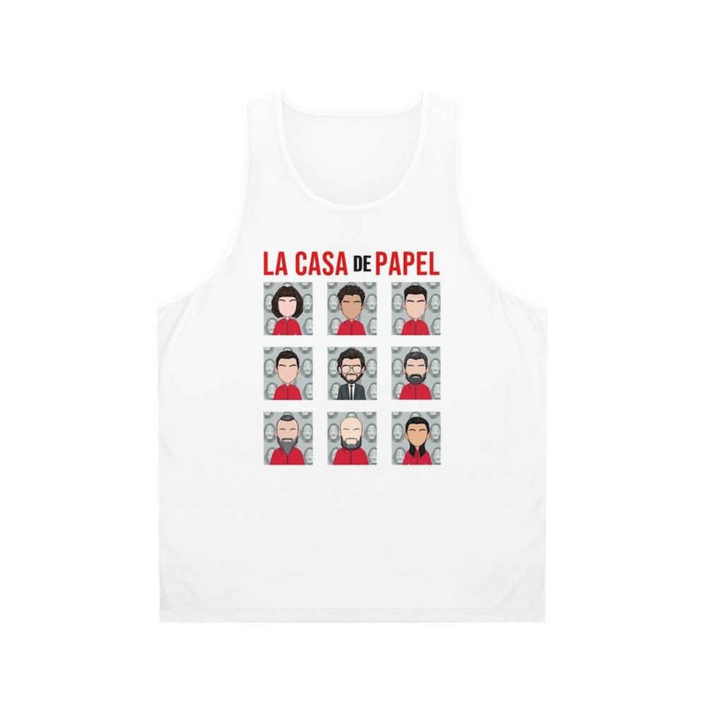 Money Heist Cast Unisex Tank Top