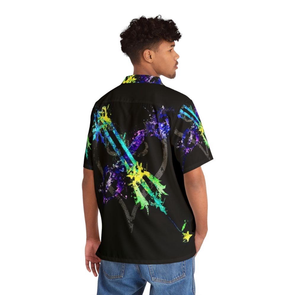 Hope in the Darkness Kingdom Hearts Hawaiian Shirt - People Back