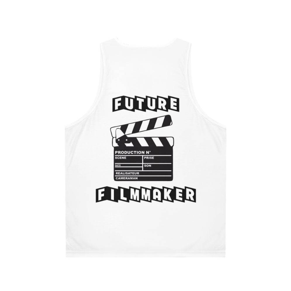 Filmmaker Unisex Tank Top - Back