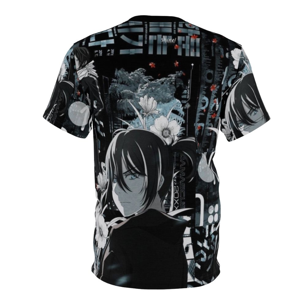 Anime-Inspired Noragami Fan Art T-Shirt - Back