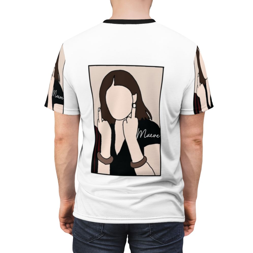 Inspired Sex Education T-Shirt Featuring Maeve Wiley from the Netflix TV Show - men back