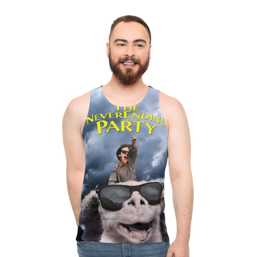 Unisex "The Neverending Party" fantasy-inspired tank top - men