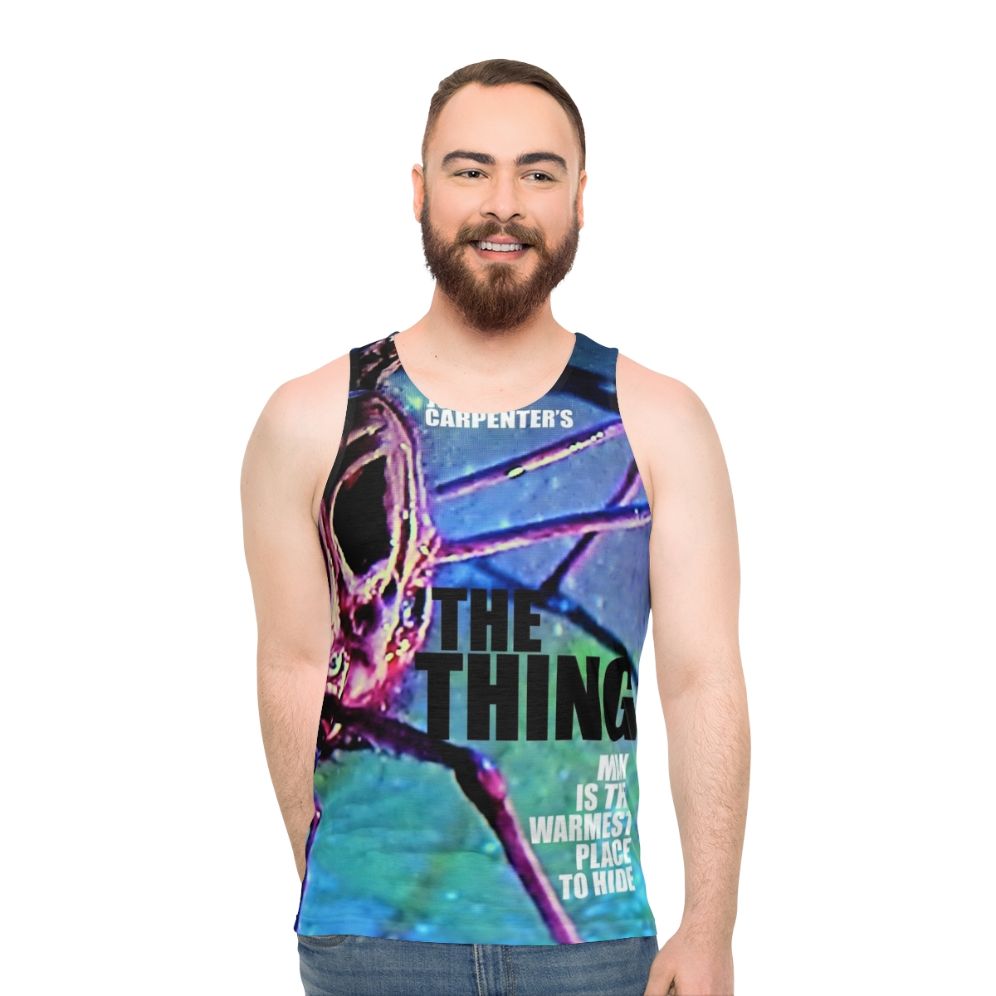 The Thing John Carpenter Sci-Fi Unisex Tank Top - men