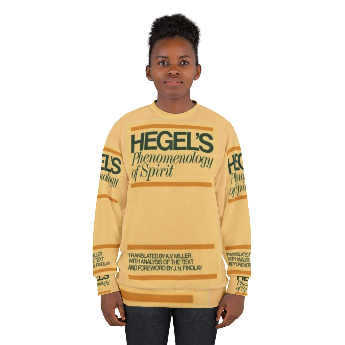 Hegel Phenomenology of Spirit Philosophy Sweatshirt - women