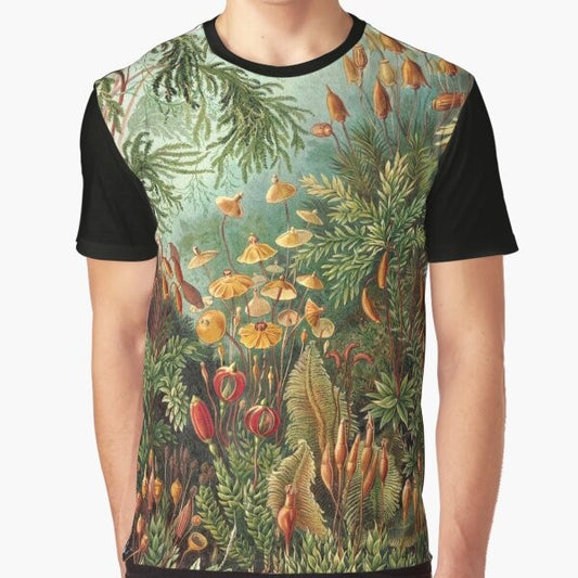 Vintage nature painting illustration artwork graphic t-shirt