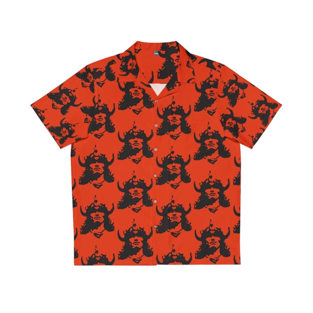 Barbarian Hawaiian Shirt with Sci-Fi and Movie Themed Graphics