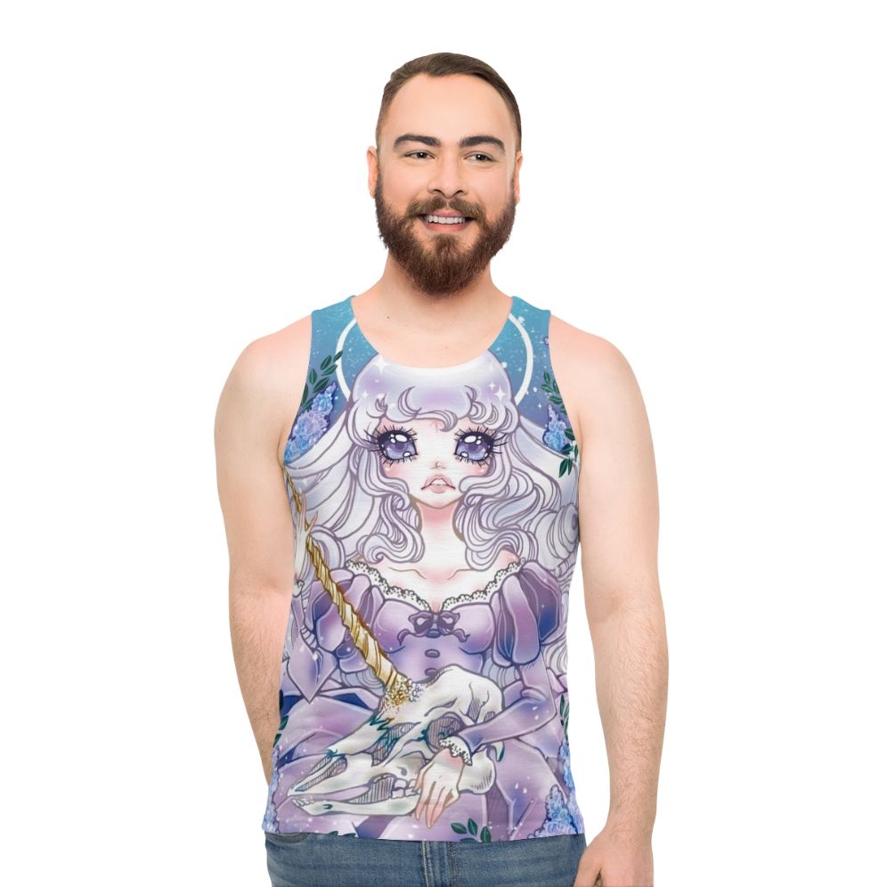 The Last Unicorn Unisex Tank Top - men