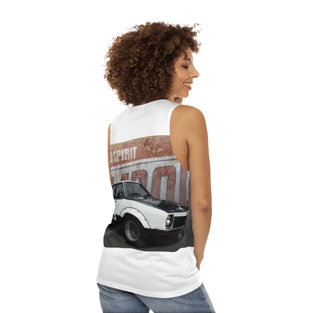 Holden Torana SLR 5000 Unisex Tank Top - women back