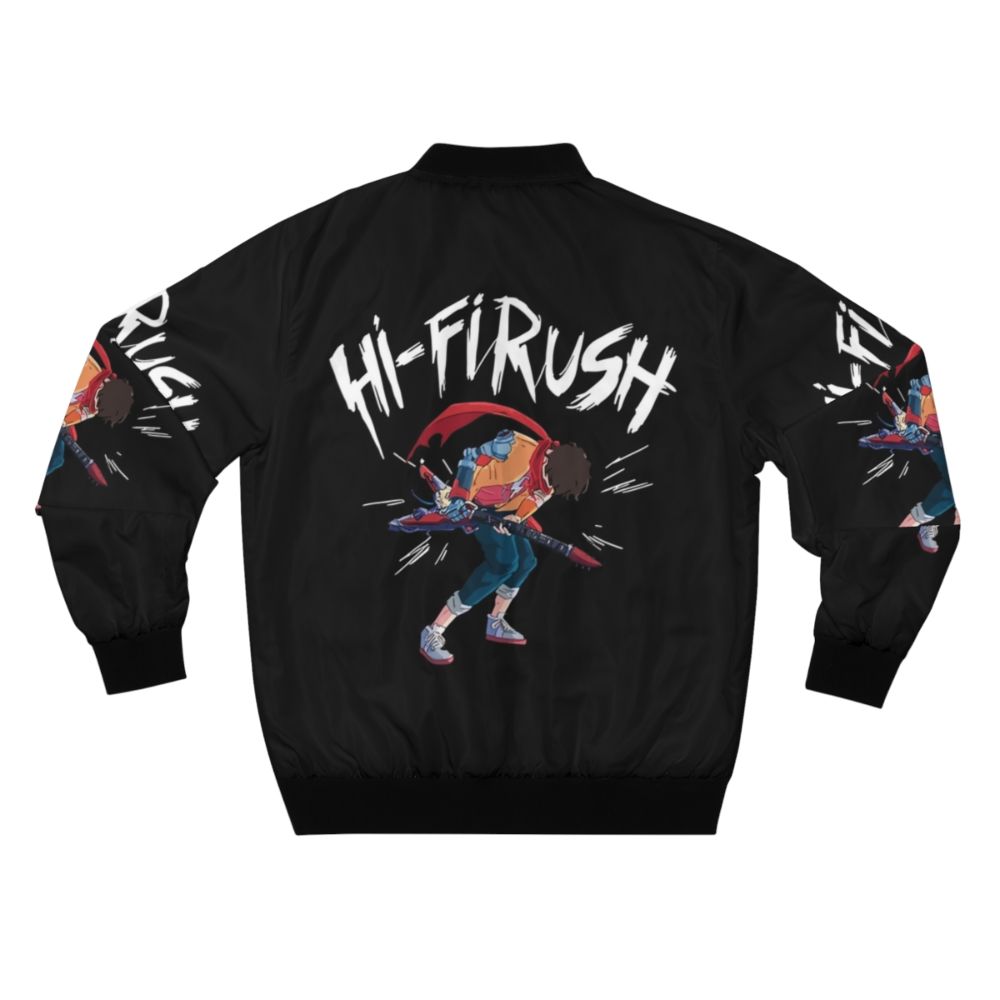 Gaming Bomber Jacket with Video Game Inspired Design - Back