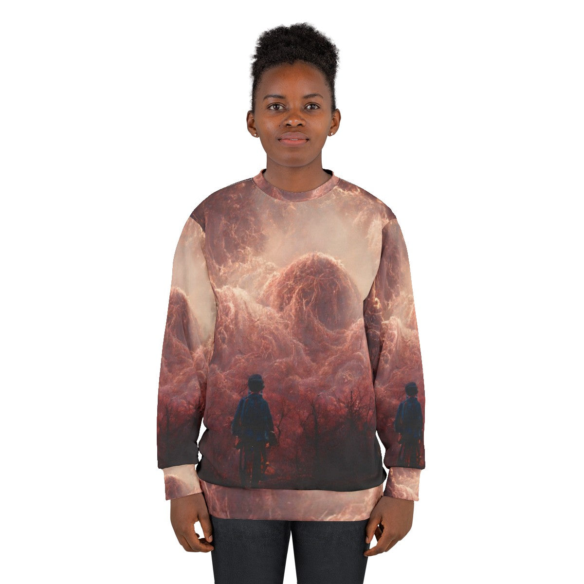 Stranger Universe and Clouds of Chaos Sweatshirt - women