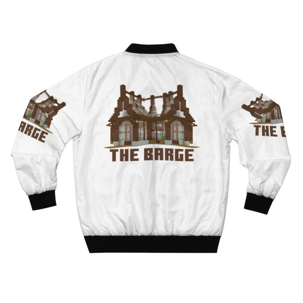 Grian's Barge Bomber Jacket from Hermitcraft Season 7 - Back