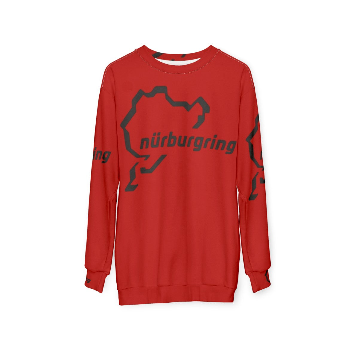 Nurburgring Nordschleife Racing Automotive Sweatshirt - hanging