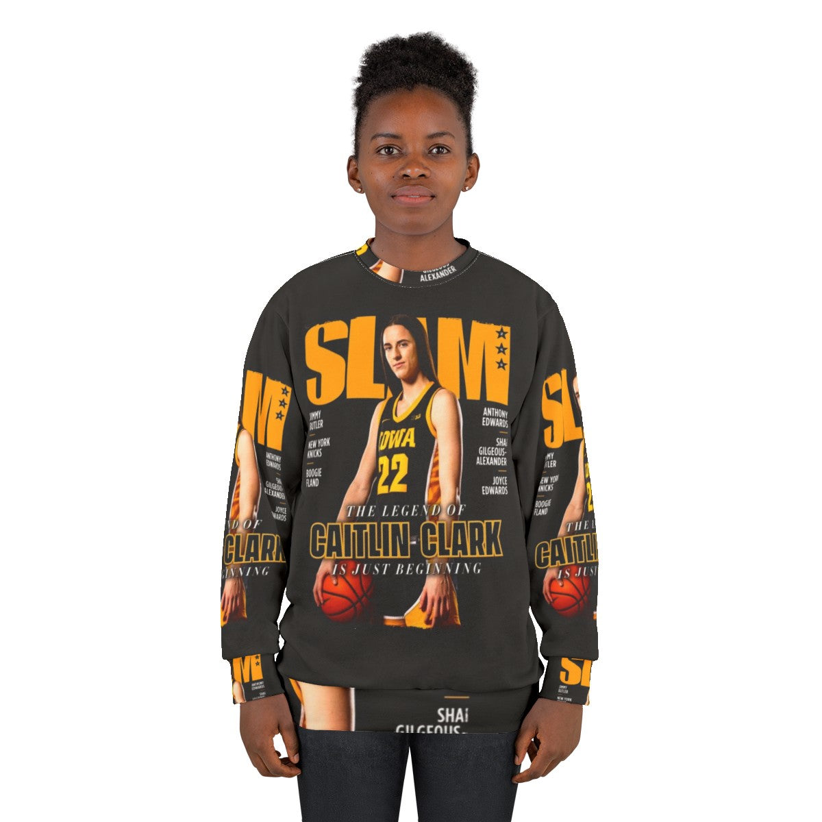 Caitlin Clark Women's Basketball Sweatshirt - women