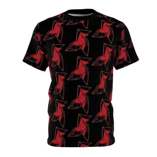 Origami bird design t-shirt inspired by the popular Netflix series Money Heist (La Casa de Papel)