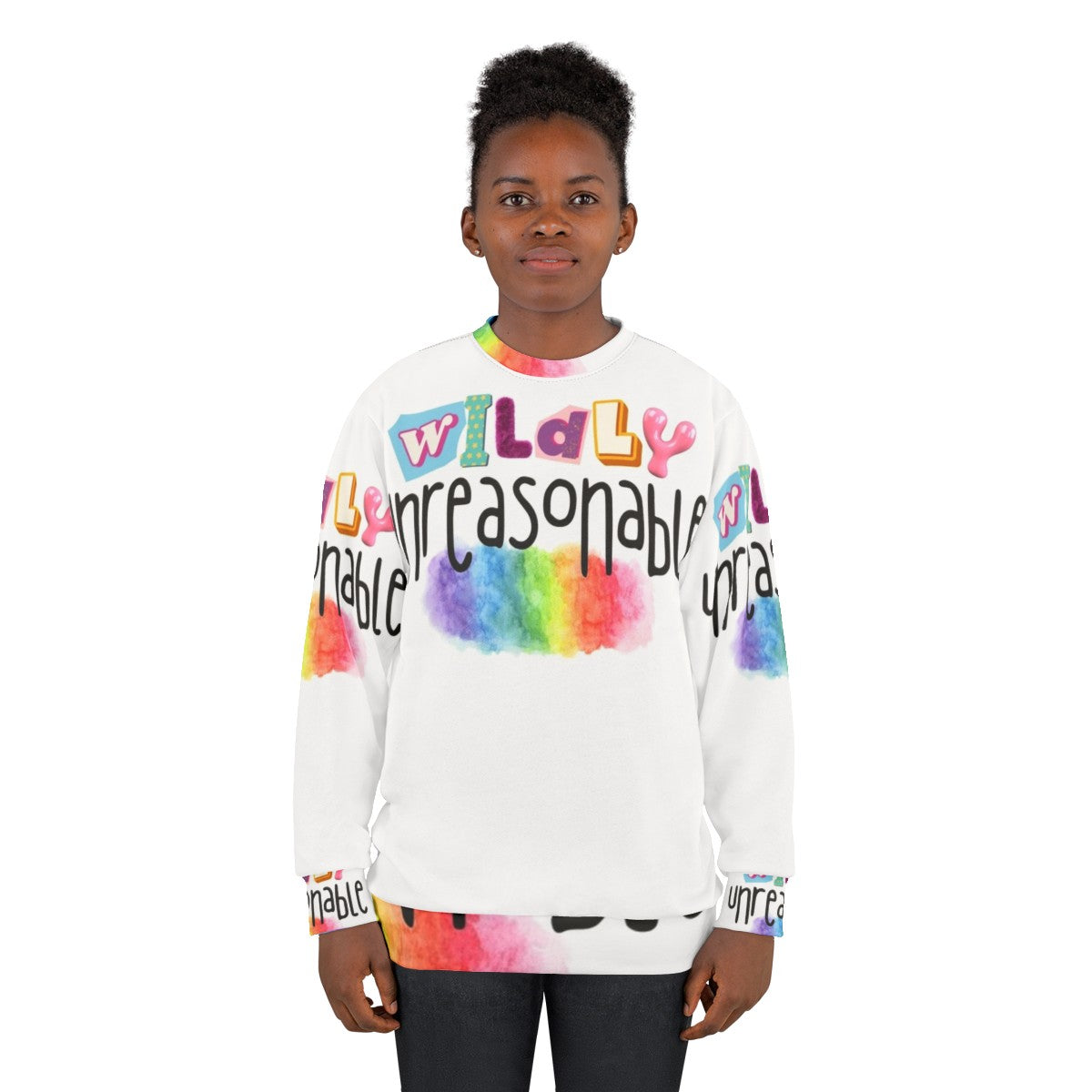 Wildly Unreasonable LGBTQ Pride Sweatshirt - women