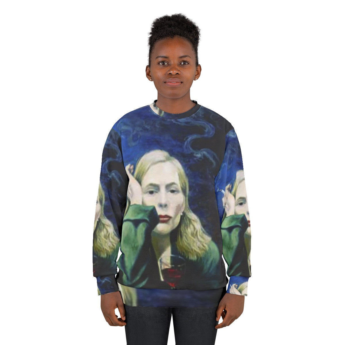 Joni Mitchell "Both Sides Now" Painting Sweatshirt - women