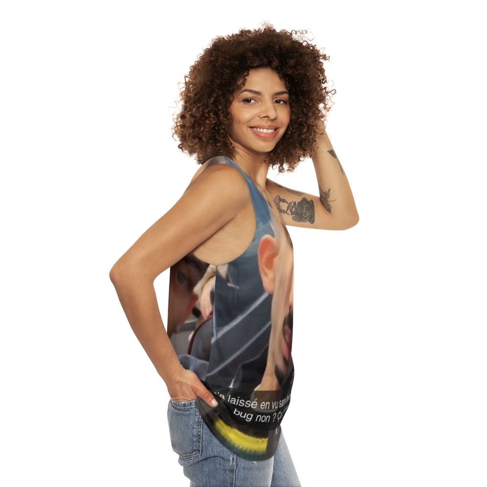 Bigflo Meme Unisex Tank Top - women side