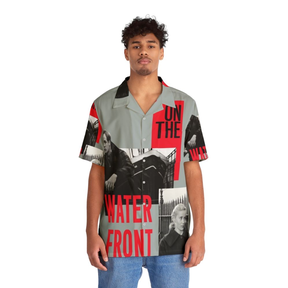 Marlon Brando's 'On The Waterfront' Hawaiian Shirt - People Front