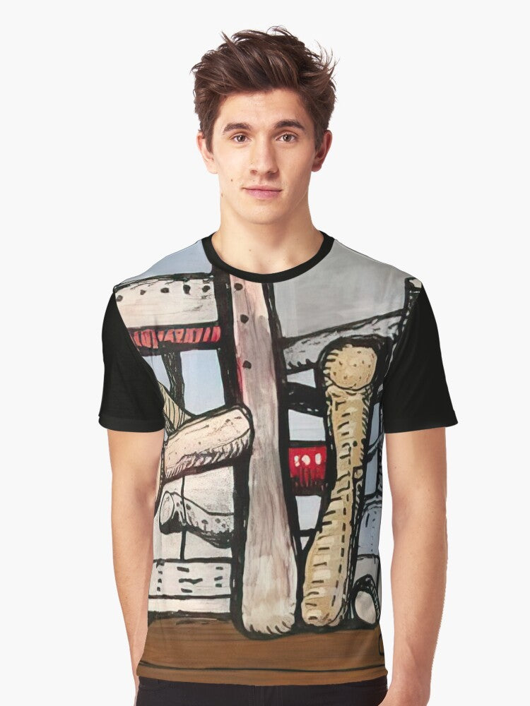 Graphic t-shirt featuring artwork by the renowned artist Philip Guston - Men