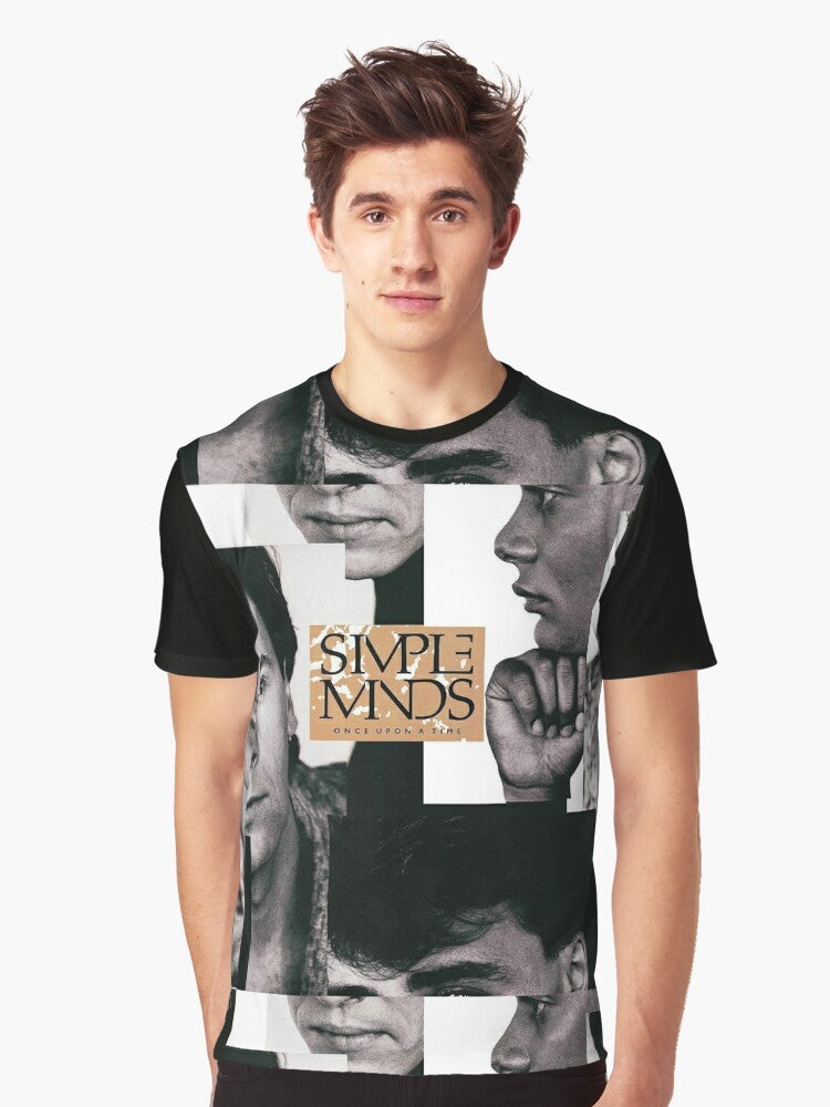 Simple Minds' "Once Upon a Time" album cover graphic t-shirt - Men