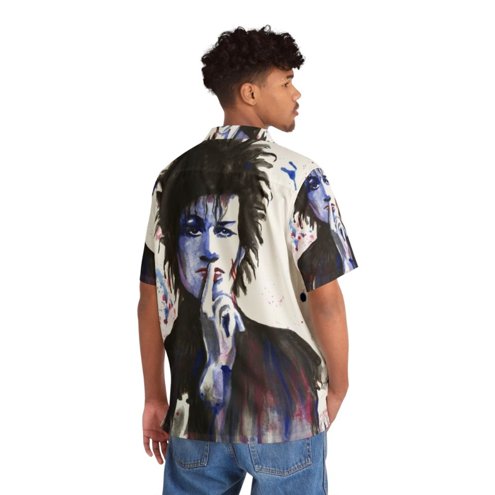 Daniel Ash Watercolor Hawaiian Shirt - People Back