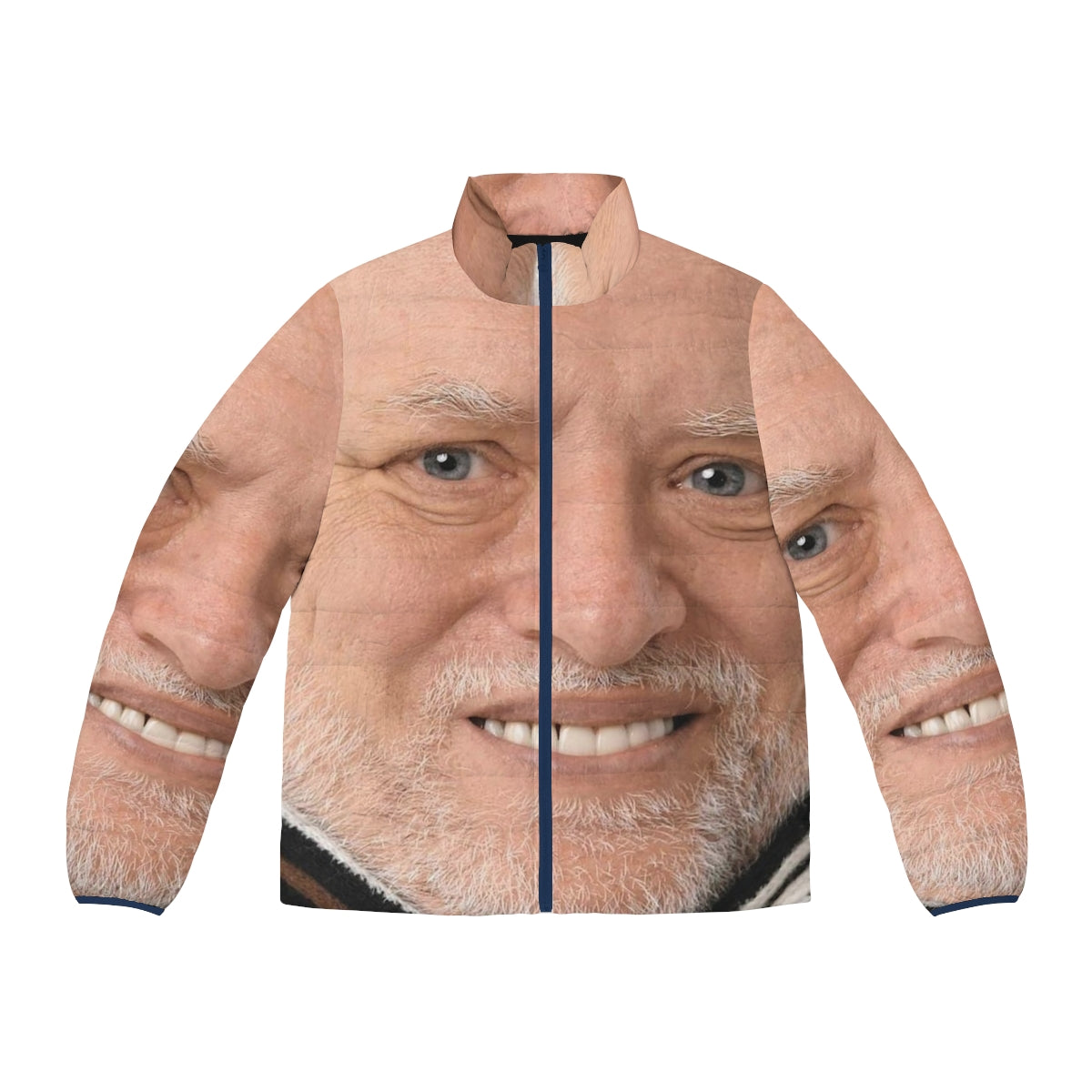 Hide The Pain Harold HD Puffer Jacket - Legendary Memetic Streetwear