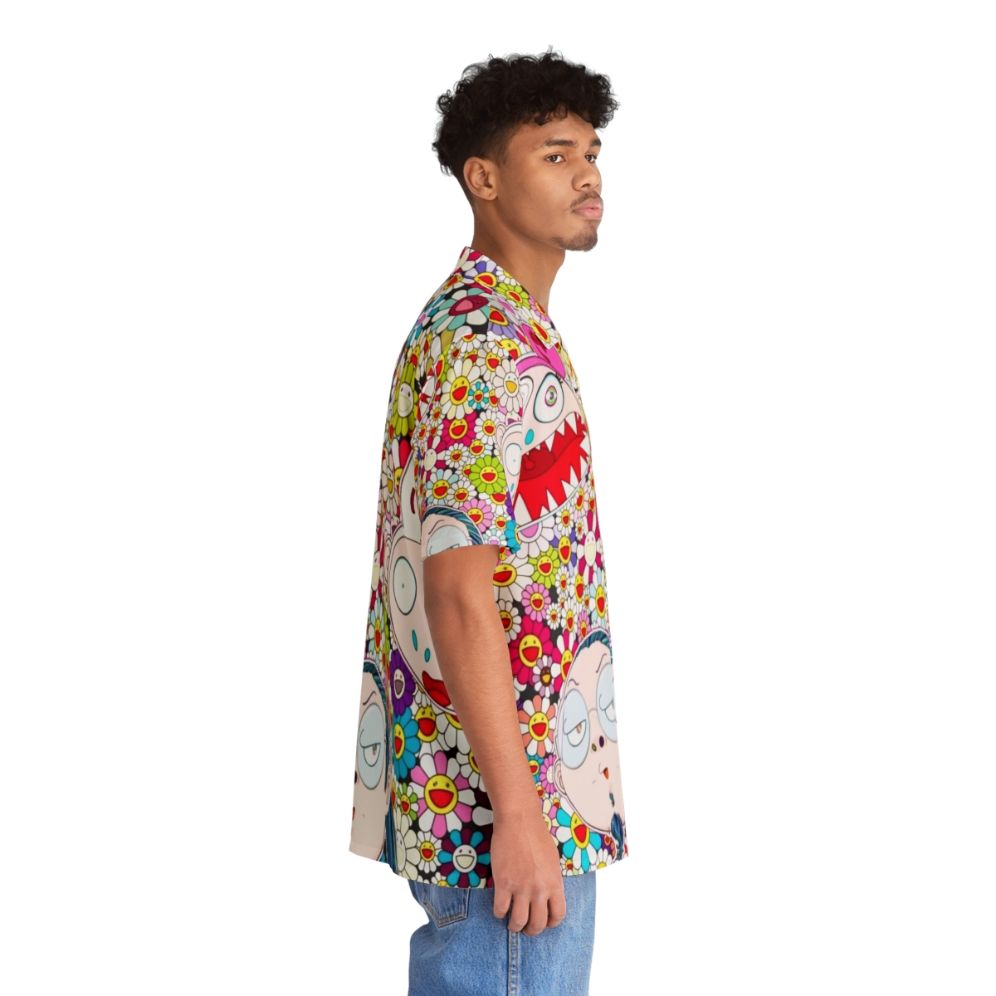 Takashi Murakami Kakai Kiki N Me Hawaiian Shirt - People Pight