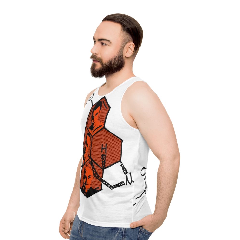 Trainspotting inspired unisex tank top - men side