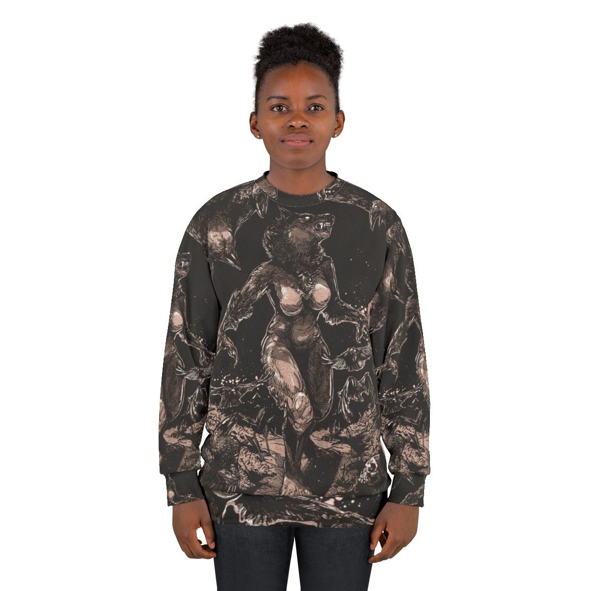 Defy and Thrive Werewolf Sweatshirt - women