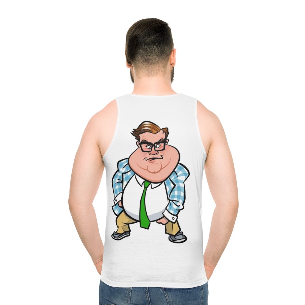 Unisex Matt Foley Motivational Speaker Tank Top - men back