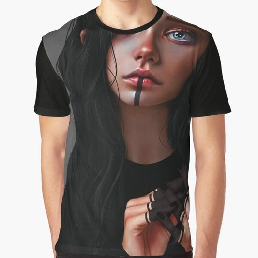 Eon Graphic T-Shirt for Women, Colorful Fantasy Fashion Tee