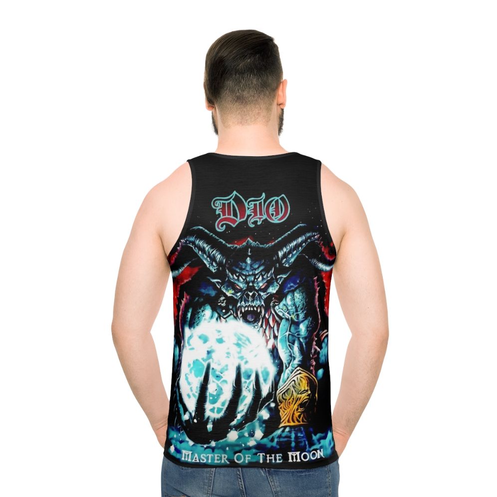 Heavy Metal Tank Top featuring a Master of the Moon design - men back