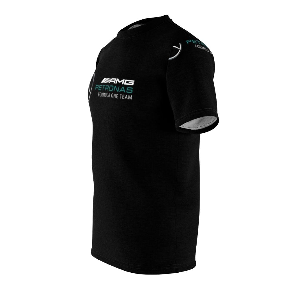 Commemorative Formula 1 Racing Inspired T-Shirt with Mercedes-AMG Petronas F1 Team Styling - men left