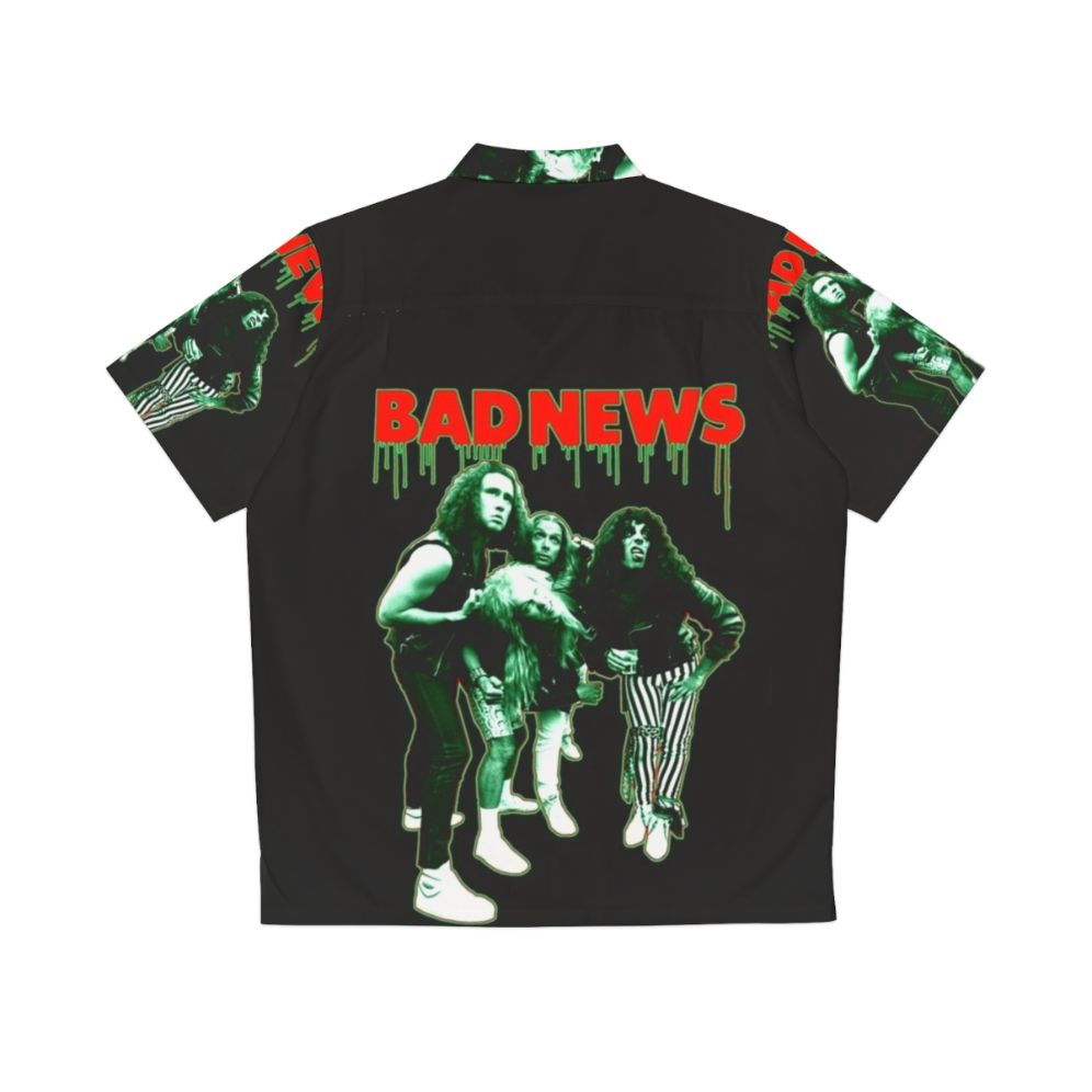 Bad News Hawaiian Shirt - The Young Ones Inspired Heavy Metal Comedy - Back