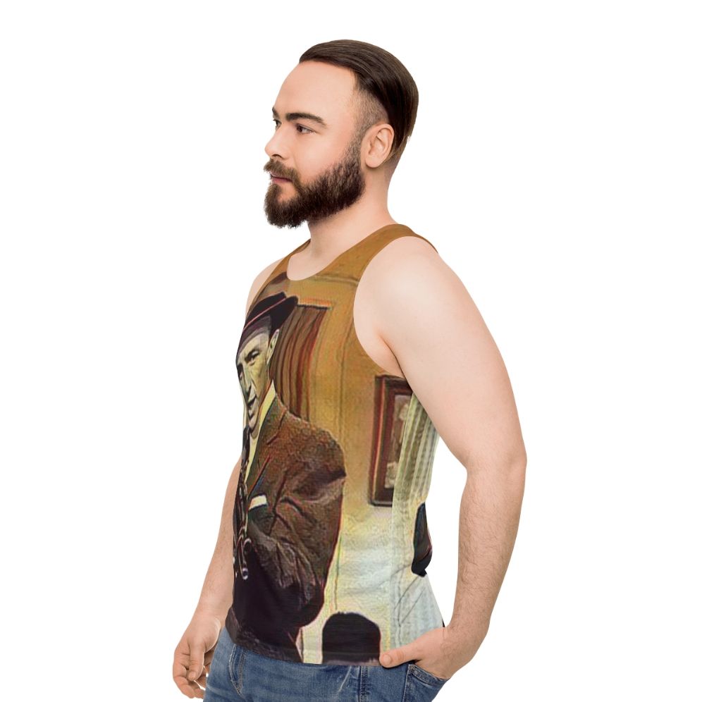 Frank Sinatra Unisex Tank Top - men side