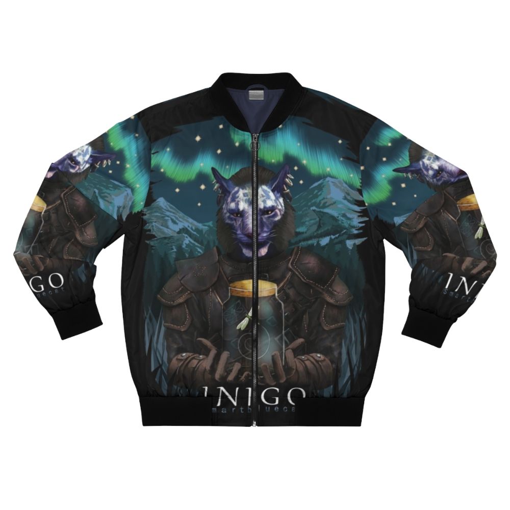 Inigo and Mr Dragonfly Bomber Jacket for Skyrim Enthusiasts