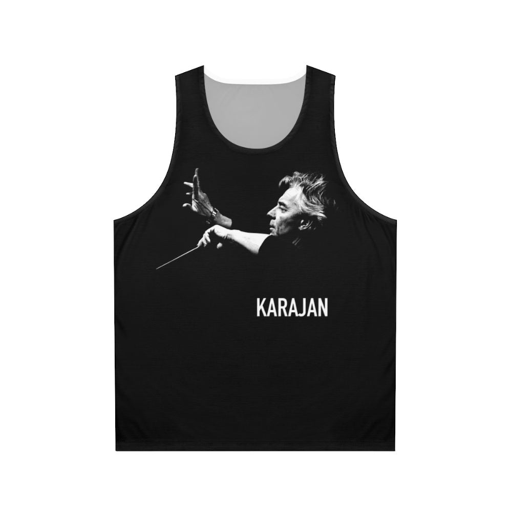 Unisex tank top featuring classical music and orchestra designs