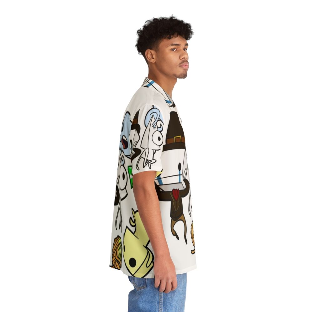 Battleblock Theater Hawaiian Shirt - Cartoon Kids Clothing - People Pight