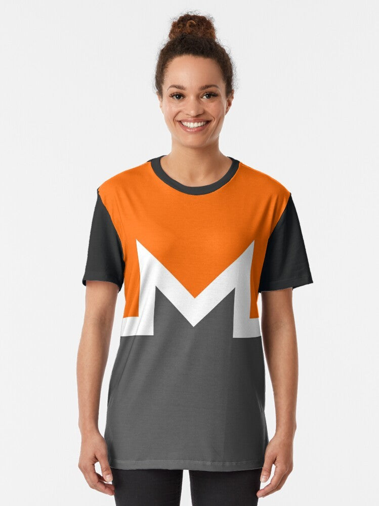 Monero cryptocurrency privacy secure anonymous graphic t-shirt design - Women