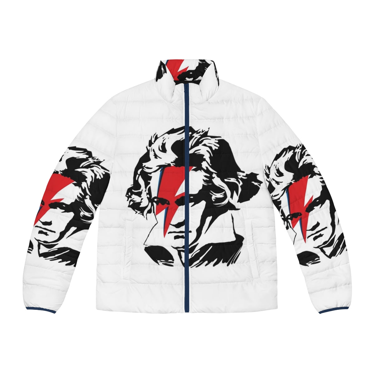 Beethoven X Ziggy Classic Rock Puffer Jacket